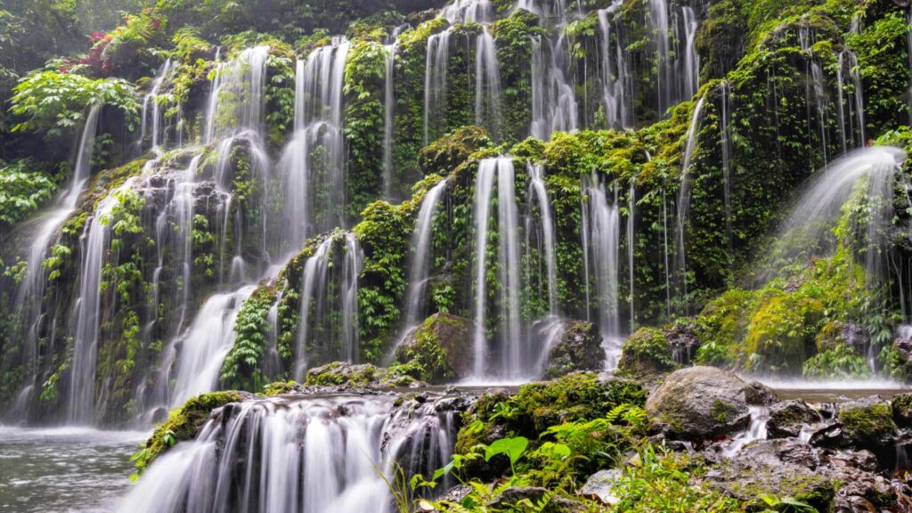 waterfall in ubud