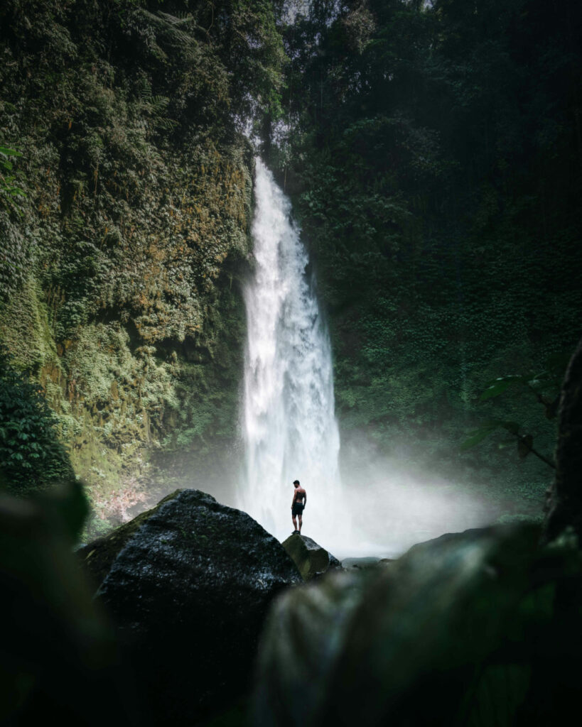 leke-leke hidden waterfall bali