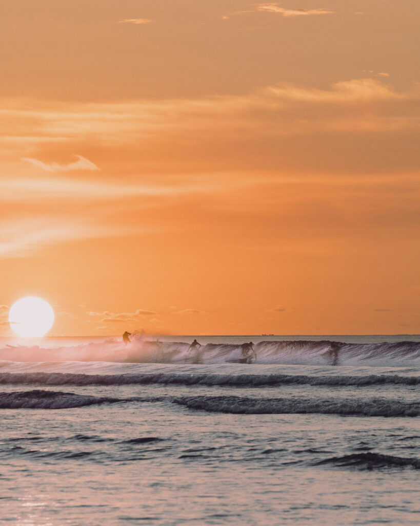 beach sunset