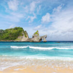 Bali to Penida Island atuh beach