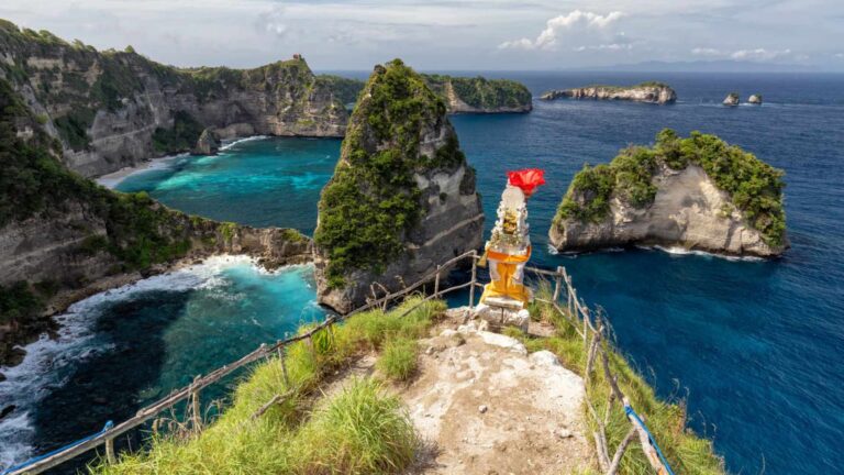 nusa dua to nusa penida diamond beach view