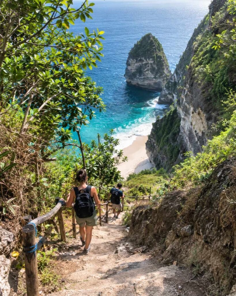 road to Suwehan Beach Nusa Penida